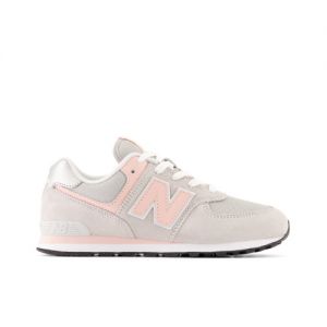 New Balance Bambino 574 Core in Grigio/Rosa