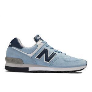 New Balance Unisex MADE in UK 576 in Blu/Grigio, Suede/Mesh, Taglia 47.5