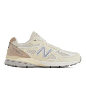 New Balance Unisex Made in USA 990v4 in Grigio/Bianca