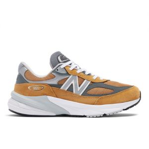 New Balance Unisex Made in USA 990v6 in Marrone/Grigio