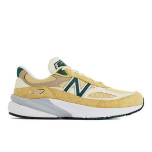 New Balance Unisex Made in USA 990v6 in Giallo/Jaune/Verde/vert, Leather, Taglia 46.5