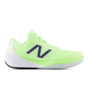 New Balance Donna FuelCell 996v5 Clay in Verde/Bianca/Grigio, Synthetic, Taglia 38