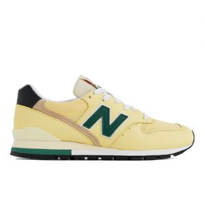 New Balance Unisex Made in USA 996 in Giallo/Jaune/Verde/vert, Leather, Taglia 44.5