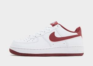 Nike Air Force 1 Low Junior, White/Team Red