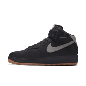 Scarpa personalizzabile Nike Air Force 1 Mid By You ? Uomo - Nero