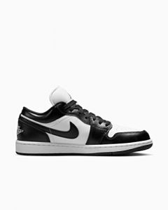 Nike Scarpe Air Jordan 1 Low Bianco/Nero Panda (Numeric_37_Point_5)