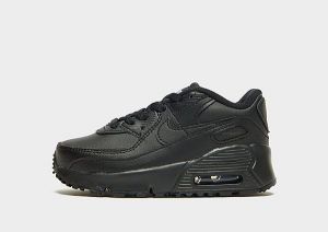 Nike Air Max 90 Leather Infant, Black