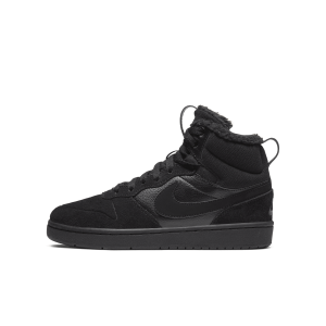 Scarpa Nike Court Borough Mid 2 ? Ragazzo/a - Nero