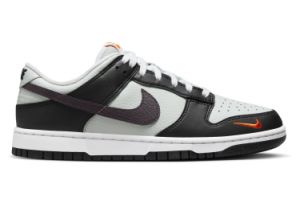 Nike sportswear dunk low scarpe nero bianco