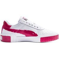  Sneakers Cali Brushed Bianco Rosso Donna 