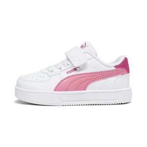 PUMA Sneaker Caven 2.0 per Bimbi ai Primi Passi 27 White Strawberry Burst Pinktastic Pink