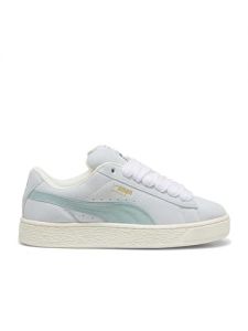Sneakers XL 395205_10 Dewdrop Donna in camoscio Bianco/Azzurro Pastello