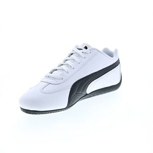 PUMA Mens Speedcat Shield Lace Up Sneakers Casual Scarpe Casual - Bianco