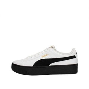 Puma Sneakers Vikky Platform L Bianco-Nero 364893-04 (37.5 - Bianco)
