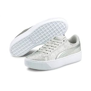 PUMA Sneakers Vikky Platform Glitz Junior/Donna 366856 14 Silver 36