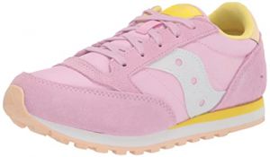 Saucony Scarpe Bambina Jazz Original Kids Nuova Collezione SK165629 Rosa Pink Yellow Peach (Numeric_29)