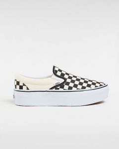 VANS Scarpe Classic Slip-on Stackform (checkerboard Black/classic White) Donna Nero, Taglia 47