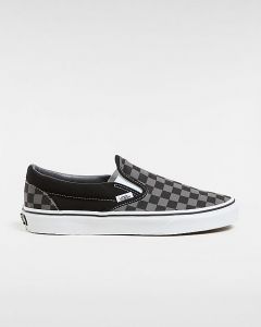 VANS Scarpe Classic Slip-on Checkerboard () Unisex Nero, Taglia 50