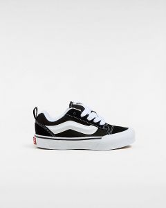 VANS Scarpe Bambino/a Knu Skool (4-8 Anni) (black/true Whit) Bambino Nero, Taglia 31