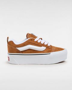 VANS Scarpe Knu Stack (glazed Ginger) Donna Marrone, Taglia 47