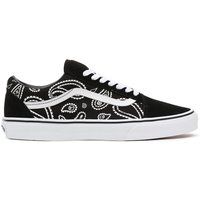  Old Skool Paisley Nero Bianco - Sneakers Uomo 