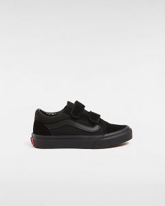 VANS Scarpe Bambino Con Chiusura A Strappo Old Skool (4-8 Anni) (blk/blk) Bambino Nero, Taglia 31