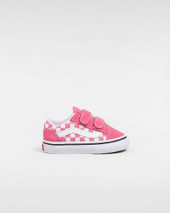 VANS Scarpe Con Strappo Bambino/a Old Skool (1-4 Anni) (honey Suckle) Toddler Rosa, Taglia 26.5