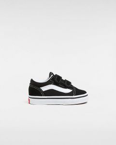 VANS Scarpe Bambino Con Chiusura A Strappo Old Skool (1-4 Anni) (black) Toddler Nero, Taglia 26.5