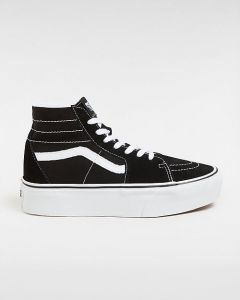 VANS Scarpe Sk8-hi Tapered Stackform (black/true Whit) Donna Nero, Taglia 47