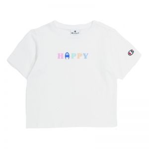 T-shirt Champion Happy Jr (Colore: wht, Taglia: M)