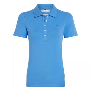 Polo Tommy Hilfiger 1985 Collection Slim Fit Blue Spell (Colore: Blue Spell, Taglia: M)