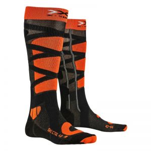 Calze sci X-Socks Ski Control 4.0 (Colore: G047 Anthracite Melange-X-Oran, Taglia: 39-41)